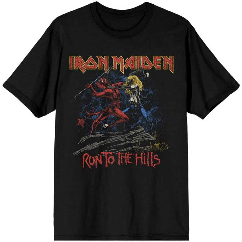 IRON MAIDEN Run To The Hills Tシャツ Mサイズ Run To The Hills Tee » Iron Maiden » Vintage Heavyweight T