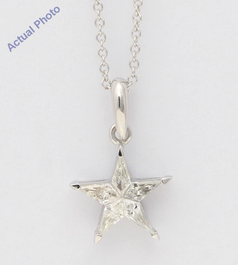 Diamond pentagram necklace sale