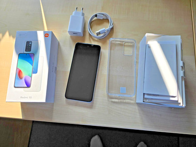 Xiaomi Redmi Note 10 Weiß 128 GB Smartphone 4G LTE Dual Sim NFC Neuwertig
