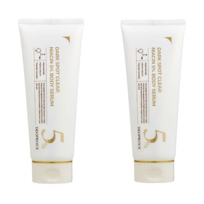 Deoproce Dark Spot Clear Niacin 5% Body Serum 200ml*2Pcs - FREE SHIPPING