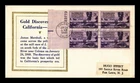 DR JIM STAMPS US COVER CALIFORNIA GOLD CENTENNIAL FDC SCOTT 954 PLATE BLOCK