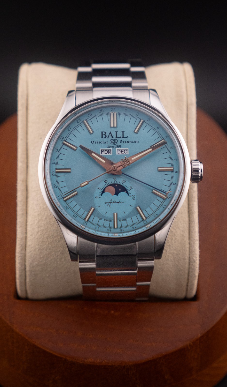 Ball Engineer II Moonphase Triple Pointer Date FU… - image 1