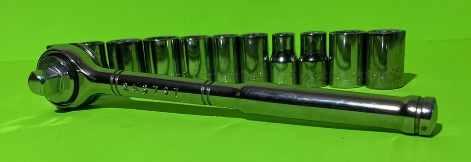 "Trinquete Craftsman 243797 3/8"" con 11 enchufes de 3/8""" Foto 4 de 4