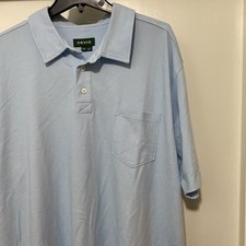 Orvis Men s XXL Polo Shirt Light Blue