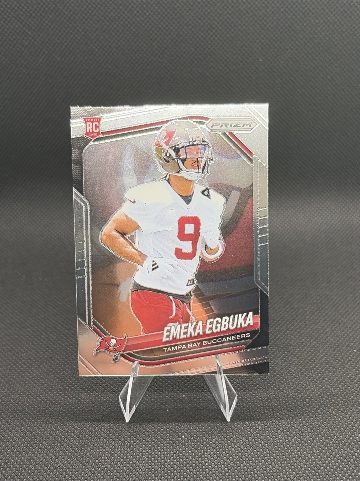 2025 Prizm Emeka Egbuka No. 351 Tampa Bay Buccaneers Rookie Card