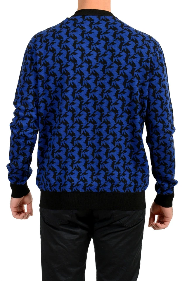 Scuderia Ferrari Men's Cavallino Pixelated 100% Wool Pullover Sweater US M IT 50 - Image 3 of 4