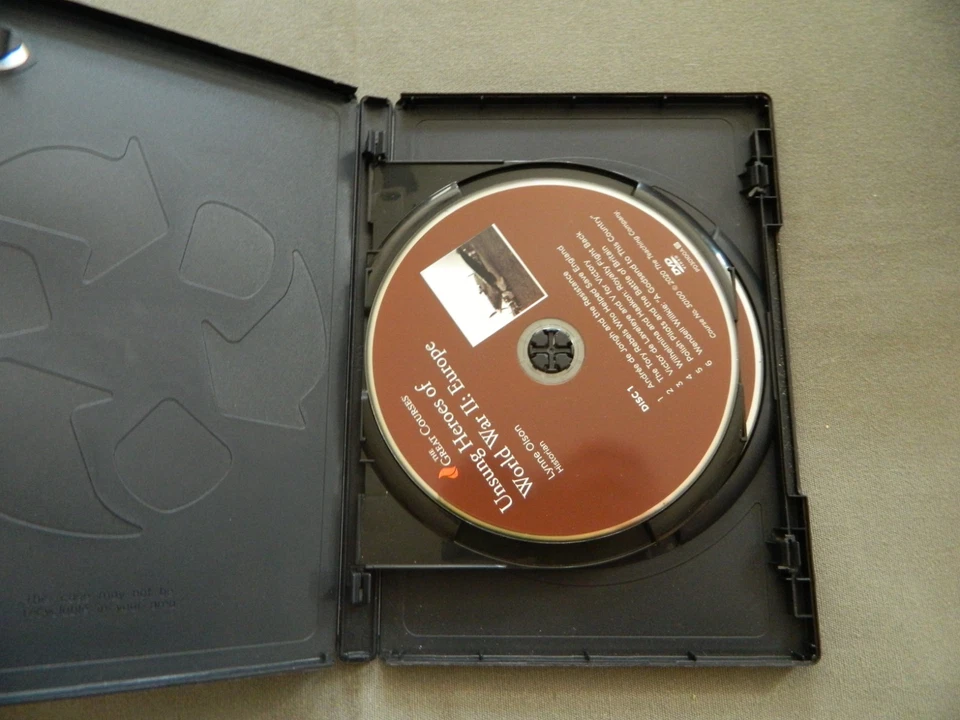 The Great Courses DVD Set Unsung Heroes of World War II Europe - Image 3 of 3