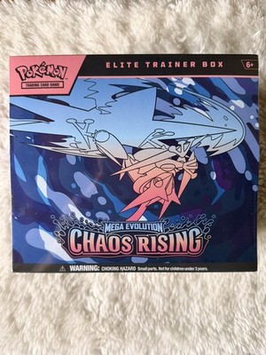 Pokemon TCG Chaos Rising Elite Trainer Box ETB Brandneu & Sealed