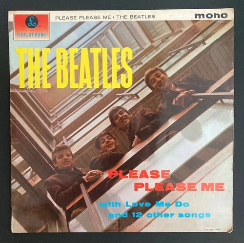 The Beatles – Please Please Me, Pop Rock, Mono, Rare 1963 UK 12" Vinyl Record
