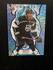 21-22 UD ICE Hockey Rookie Blue Parallel 108 Quinton Byfield