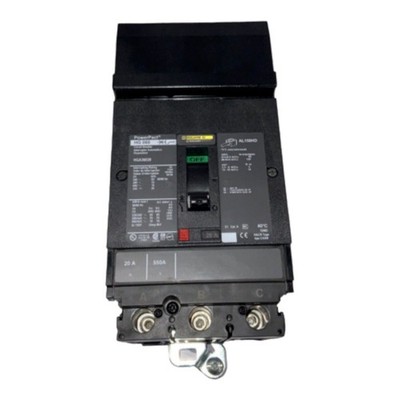 Square D HGA36020 I-Line Circuit Breaker 20A 3P 600V 3PH HGA 3 pole 20 Amp New