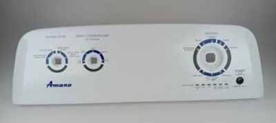 #ad USED AMANA WASHER CONTROL PANEL ASSEMBLY PART# W10888103 W10866219 $80.00