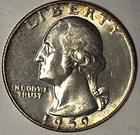 *SILVER* 1959-D  [BU]  Washington Quarter - 90% Silver ☆BEAUTIFUL☆