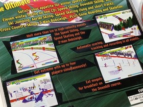 Winter Heat (Sega Saturn, 1997) Complete CIB Skiing Sports Game - Free Shipping