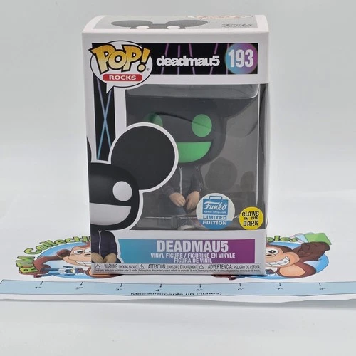 Funko Pop Deadmau5 193 Rocks Glow in the Dark GITD Limited Edition