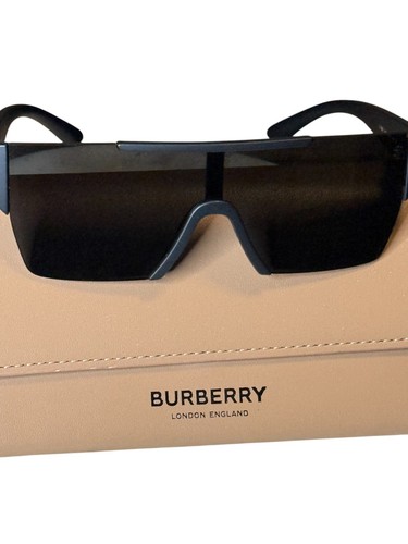 Burberry Men's Square Sunglasses 38/140mm BE4291 (Black/Gray) Luxury Glasses - Picture 5 of 13