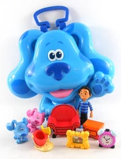 Viacom Just Play 2019 Blues Clues Play Set Case Figures & Accessories Lot Large