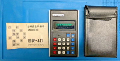 Compex SR-10 Vintage Taschenrechner voll funktionsfähig
