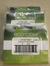 SEALED 6 Pack Ecotools Facial Blotting Papers 600 Sheets Excess Oil Remover