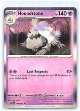 HOUNDSTONE 043/091 HOLO PALDEAN FATES CARTA POKEMON TCG