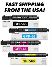 4-PACK GPR-66 Toner Cartridge Replacement for Canon ImageRunner Advance BCMY