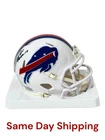 JOSH ALLEN SIGNED AUTOGRAPHED BUFFALO BILLS SPEED MINI HELMET FANATICS - MVP