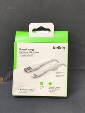 Belkin Boost Charge USB-A Charge and Data Sync Cable 1M White