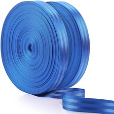 2 Rolls 98 Yards Nylon Webbing Strap 1 Inch Heavy Duty Webbing Roll Flat Climbin