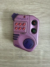 TalkGirl Jr. Voice Recorder Tiger Electronic Toy Pink Purple 1995