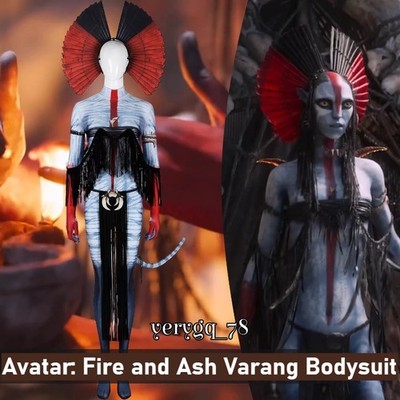 Avatar:Fire and Ash Varang Cosplay Suit Bodysuit Full Costume Accessory Gift NEW