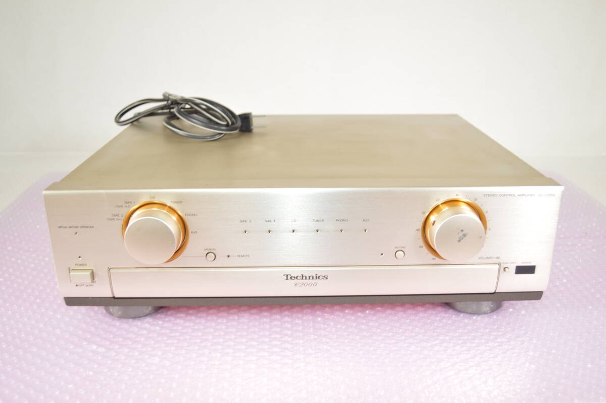 テクニクスSU-C2000 Technics SU-C2000 Stereo Control Amplifier Tested from Japan