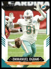 2021 Score Emmanuel Ogbah Miami Dolphins #34