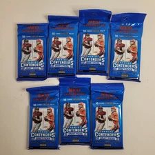 Panini 2021 (7) Panini Contenders Draft Picks Football Jumbo Value Pack 18-Cards