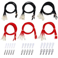 Speaker Wire Connector Kit 30PCS 18AWG Female Spade Terminal Wire Connectors Pre