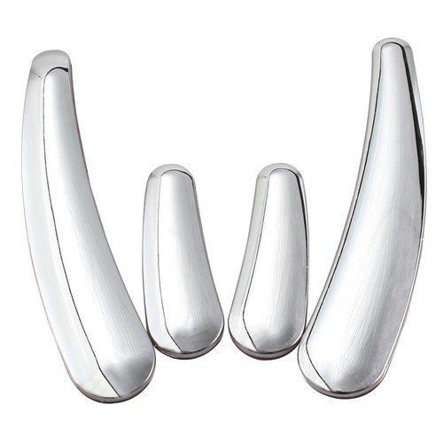 Chrome Swingarm Frame Insert Kit For 08-2017 Harley Softail Fatboy FLSTF DELUXE - Picture 11 of 12