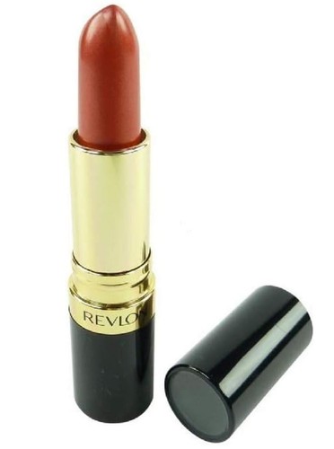 REVLON Super Lustrous Lipstick Pearl #105 COPPER CHROME - Picture 2 of 2