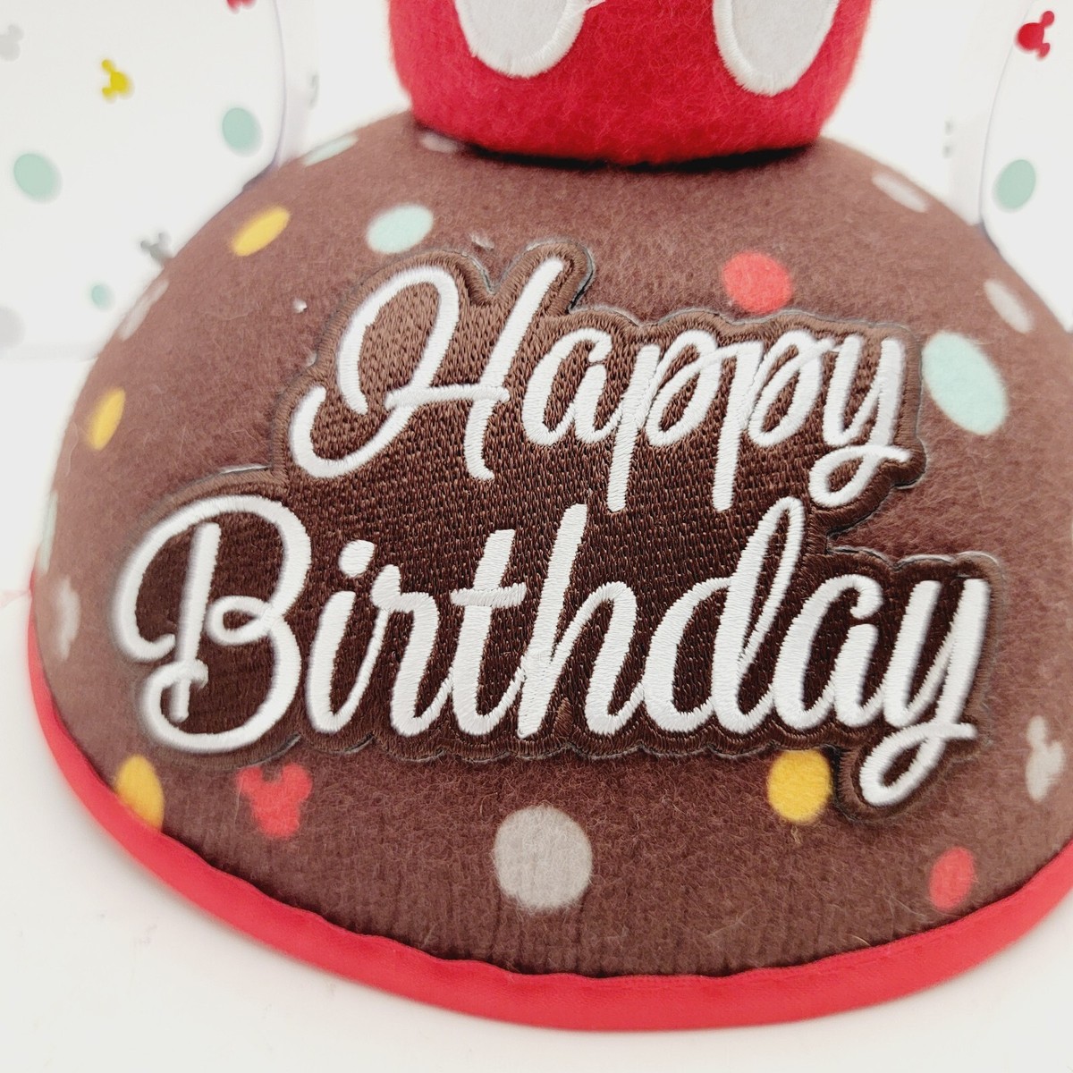 2022 Disney Parks MICKEY MOUSE Happy Birthday Cupcake  display picture 1