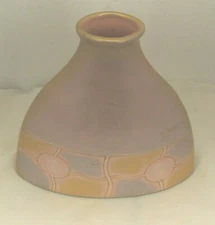 SARRA BLU WIZART CERAMIC VASE COLOR PASTEL YELLOW BLUE PINK MID-CENTERY MODERN