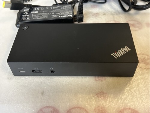 Lenovo ThinkPad DK1633 USB-C Docking Station WITH AC Adapter - Picture 3 of 10