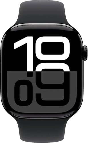 Apple Watch Series 10 GPS + Cellulaire 46mm Noir de jais Aluminium - Photo 7 sur 7