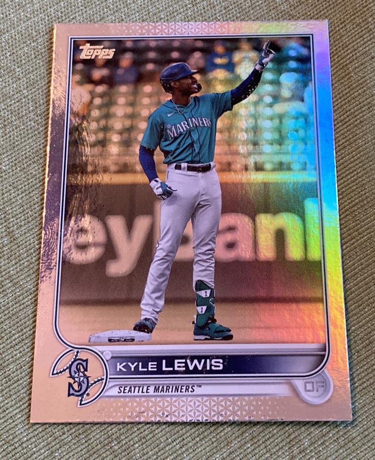 2022 Topps Rainbow Foil Parallel #206 - Kyle Lewis Seattle Mariners