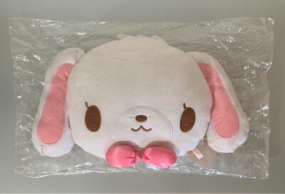 Sanrio Original Sugar Bunnies Die Cut Cushion Reversible Shirousa Kurousa Japan