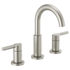 Delta Nicoli Widespread Bathroom Sink Faucet Stainless-Certified Refurbished