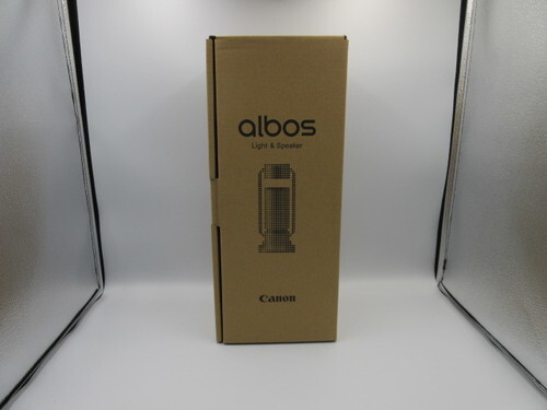 Canon Albos Light & Speaker ML-A Silver Spot Light Canon Albos Light & Speaker ML-A Silver Spot Light