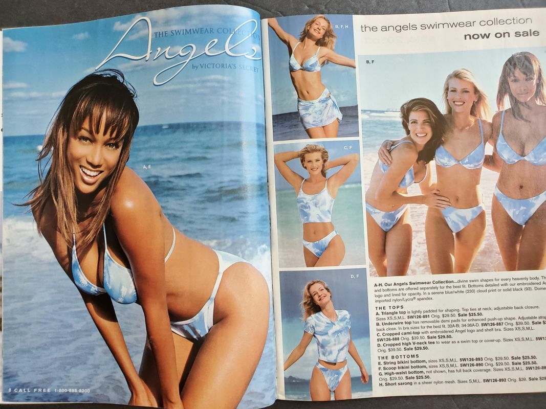 1998 Victoria's Secret Catalog Swim Sale DANIELA PESTOVA Laetitia  Casta K Mulder | eBay