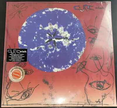 THE CURE WISH VINYL 2LP 30TH ANNIVERSARY 180 GRAM SEALED MINT