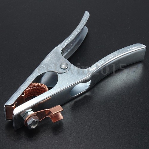 300A Spring Loaded Earth Clamp Clip For MMA ARC Stick Manual Welding Machines