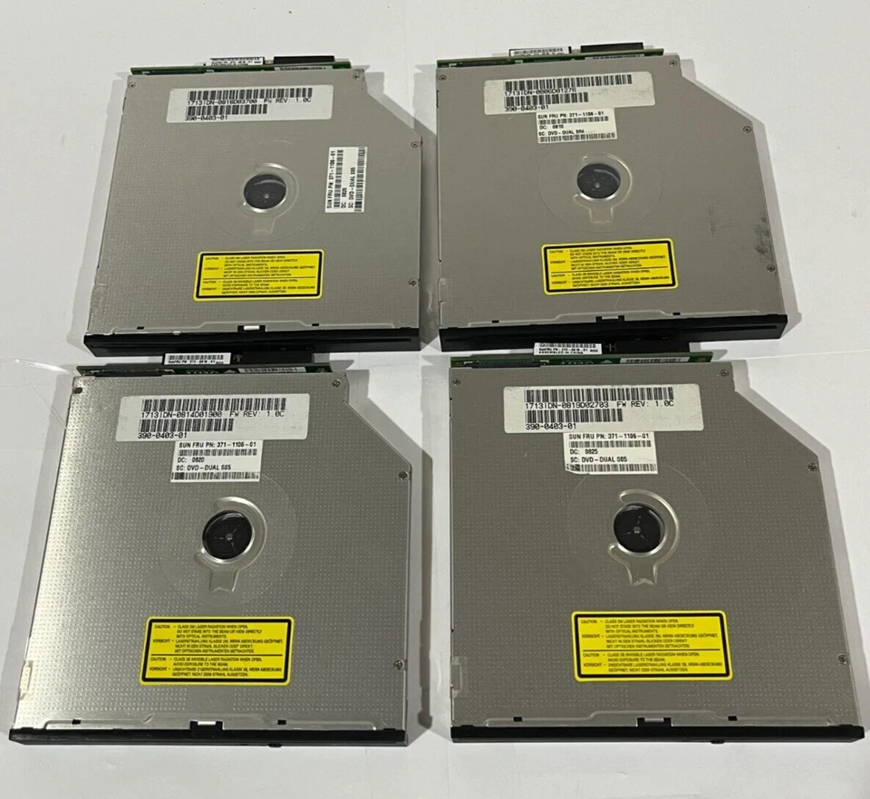 Sun 371-1106 8x DVD-Writer 24x CD-Writer Teac DV-W28SL Lot of 4 - Image 2 of 3