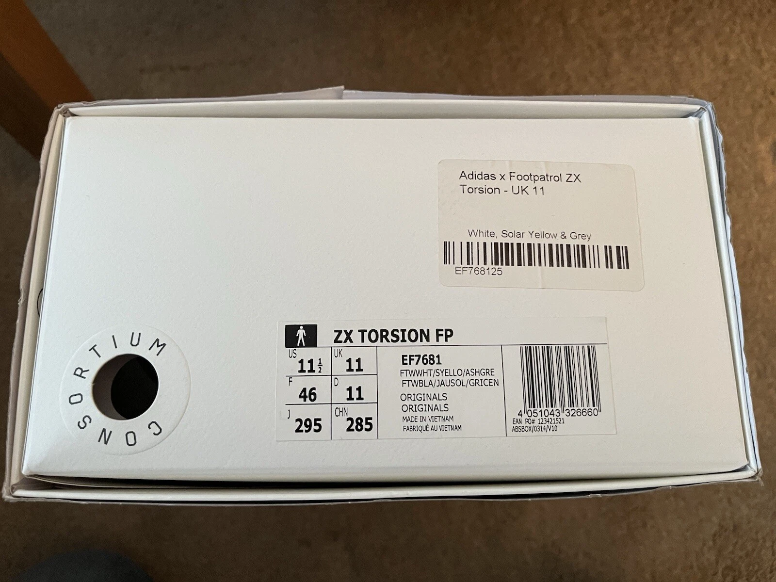 Adidas X Footpatrol Zx Torsion FP Consortium