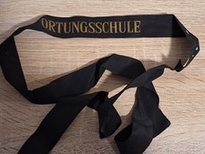 M&uuml;tzenband Tellerm&uuml;tze Bundeswehr Bundesmarine Ortungsschule ALTE Variante